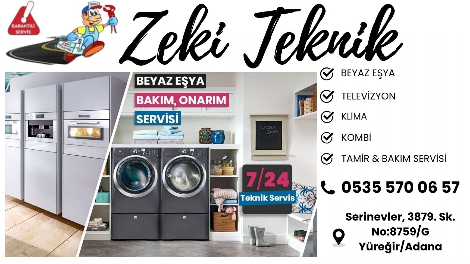 Yüreğir Beyaz Eşya Servisi